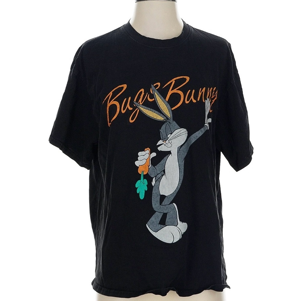 Warner Bros. Black Bugs Bunny Short Sleeve Tee